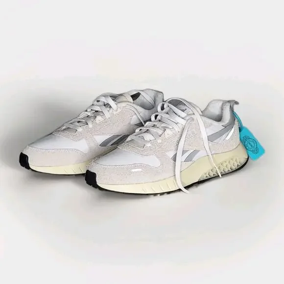 NIB Reebok CL Leather Hexalite White Grey Alabaster Men Road Running Shoes Sz 11 NIB Reebok CL Leather Hexalite White Grey Alabaster Men Road  main image 3